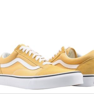 Yellow Old Skool Vans Shoes